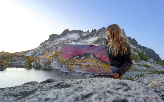 Drawn to High Places: Mountain Artist Nikki Frumkin