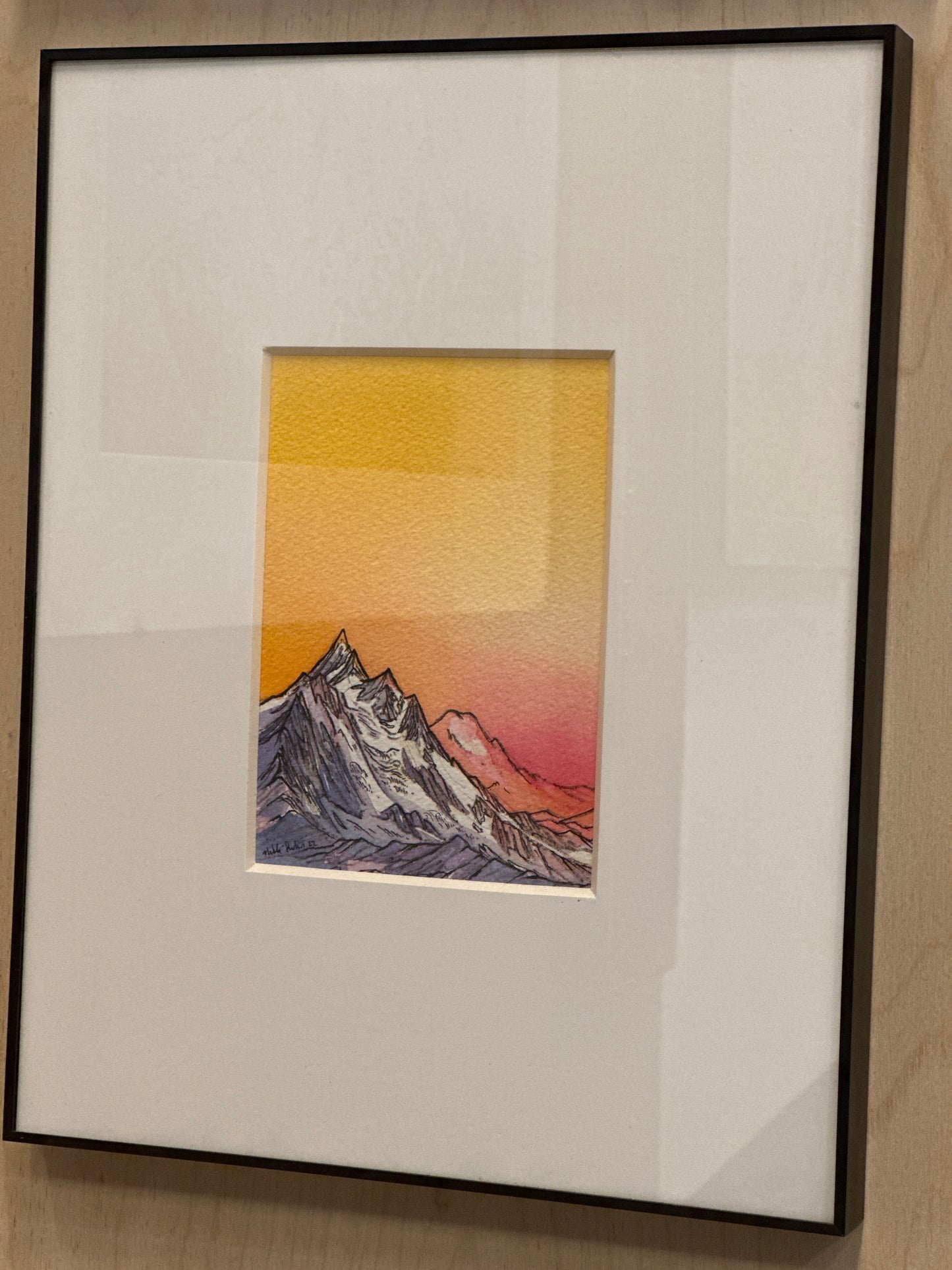 Shuksan from Ruth mountain