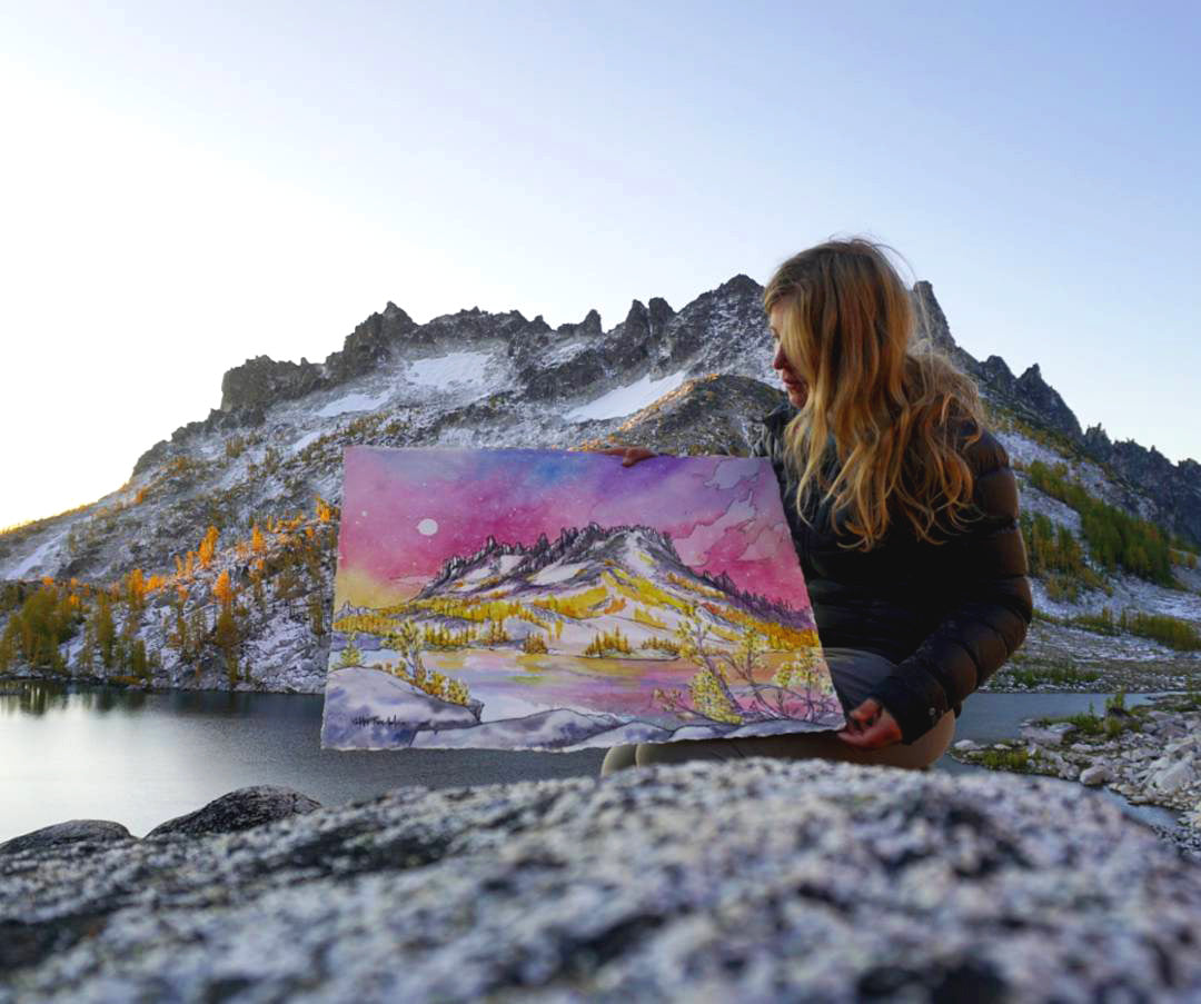 Enchantments Larches Card