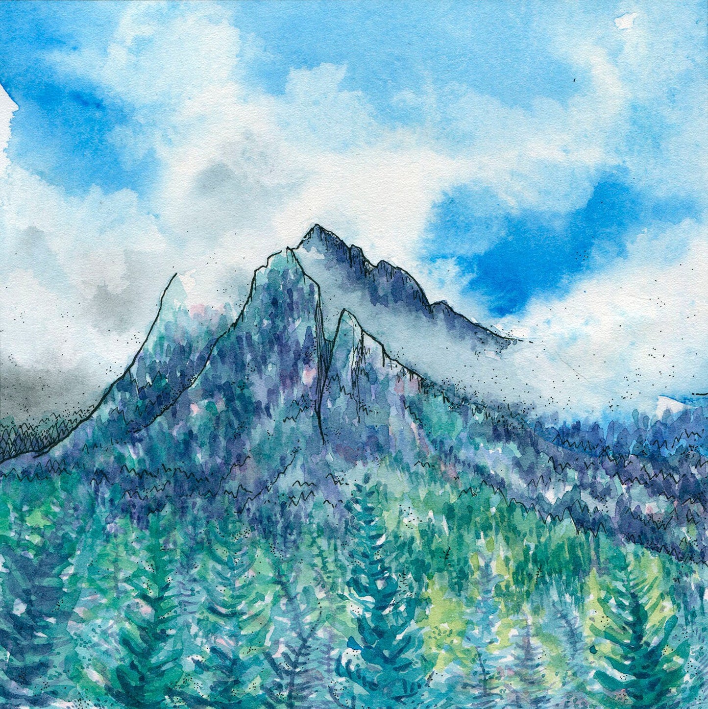Mount Si Weather Card