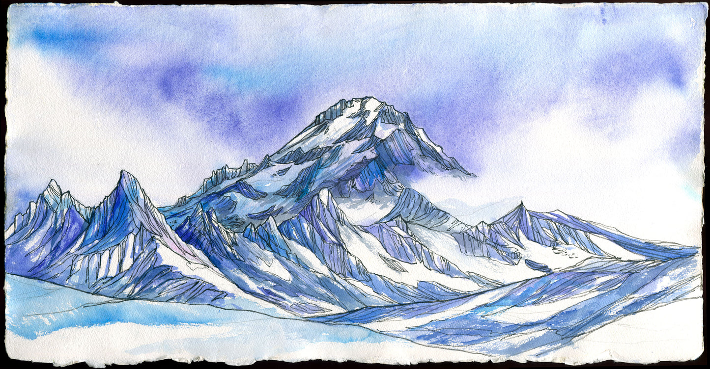 Glacier from High Camp