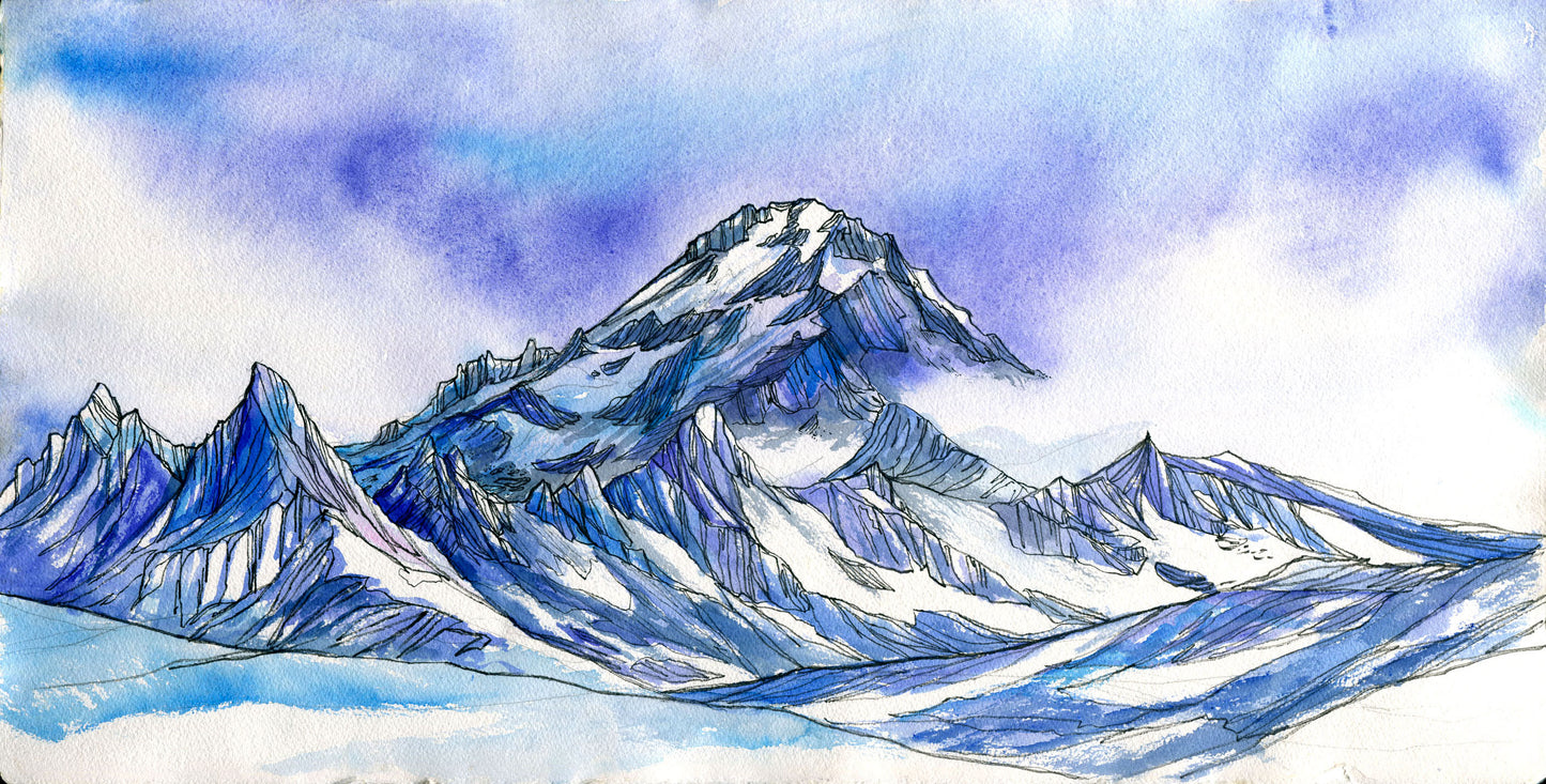 Glacier from High Camp