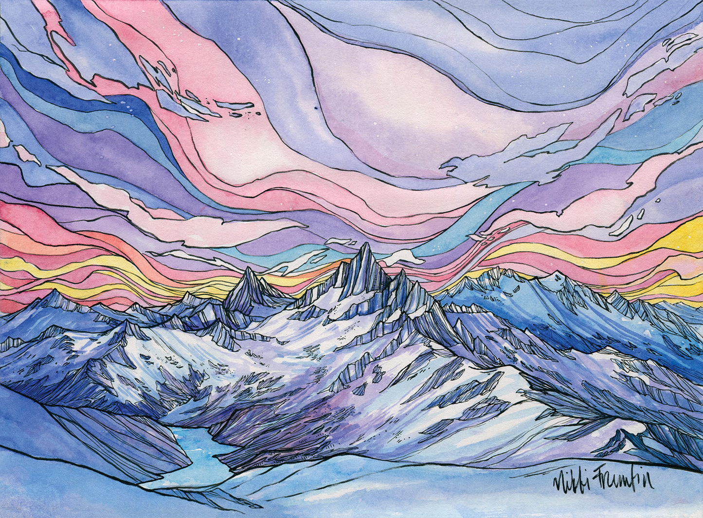 From High Camp of Eldorado