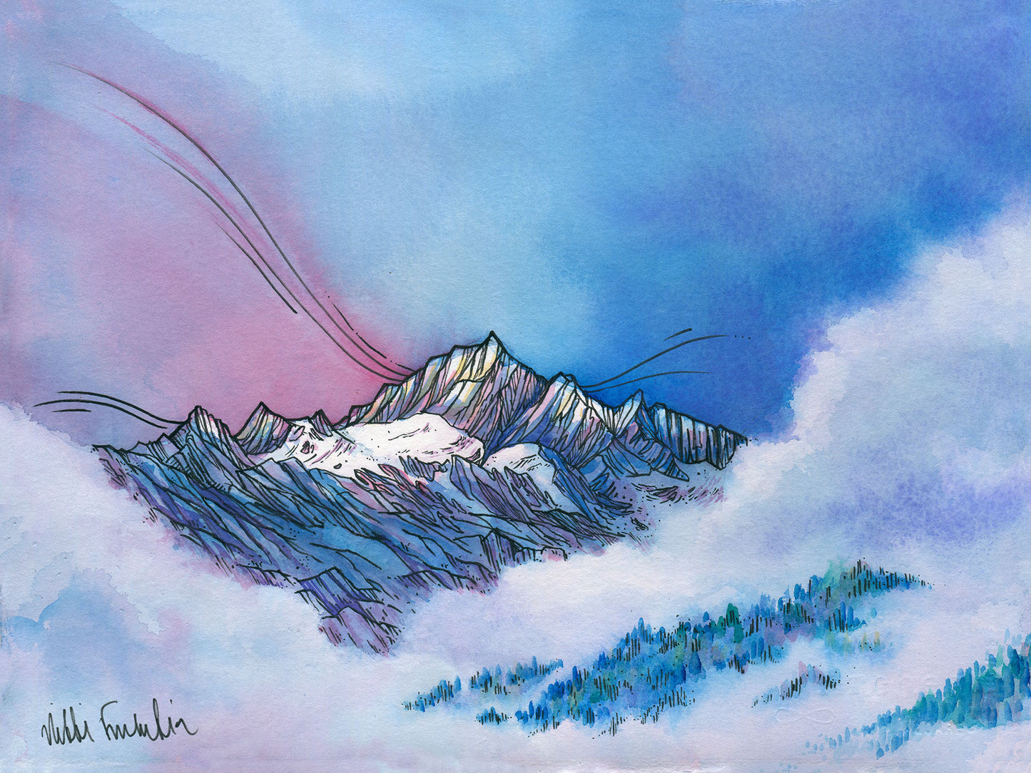 Morning in the North Cascades