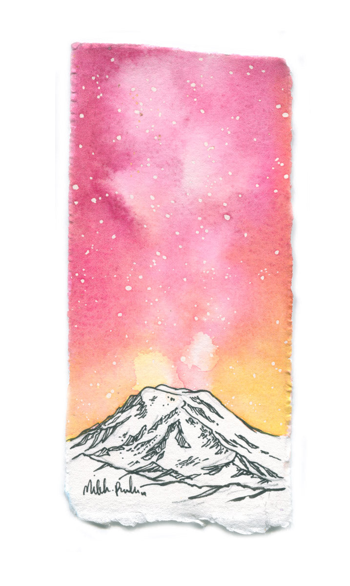 Rainier Alpenglow