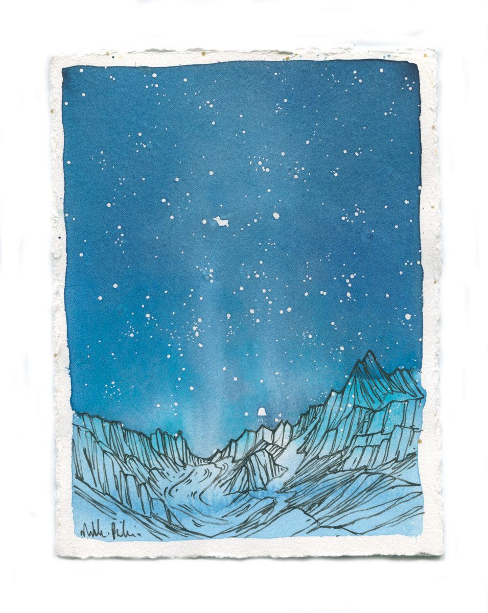 Blue Starry Night