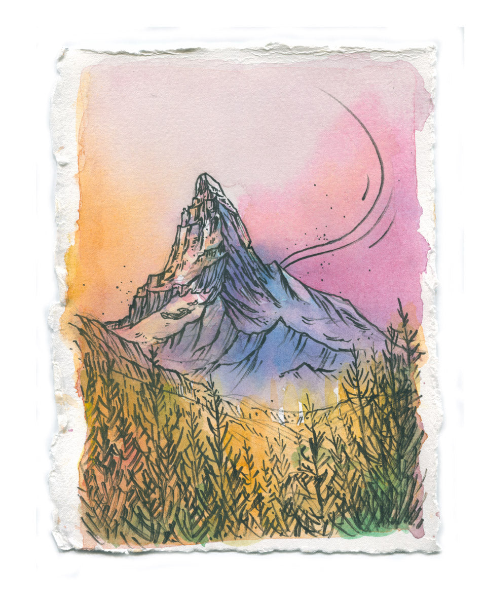 Matterhorn with Larches