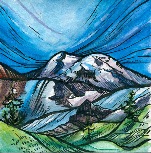 Mount Rainier from Spray Park