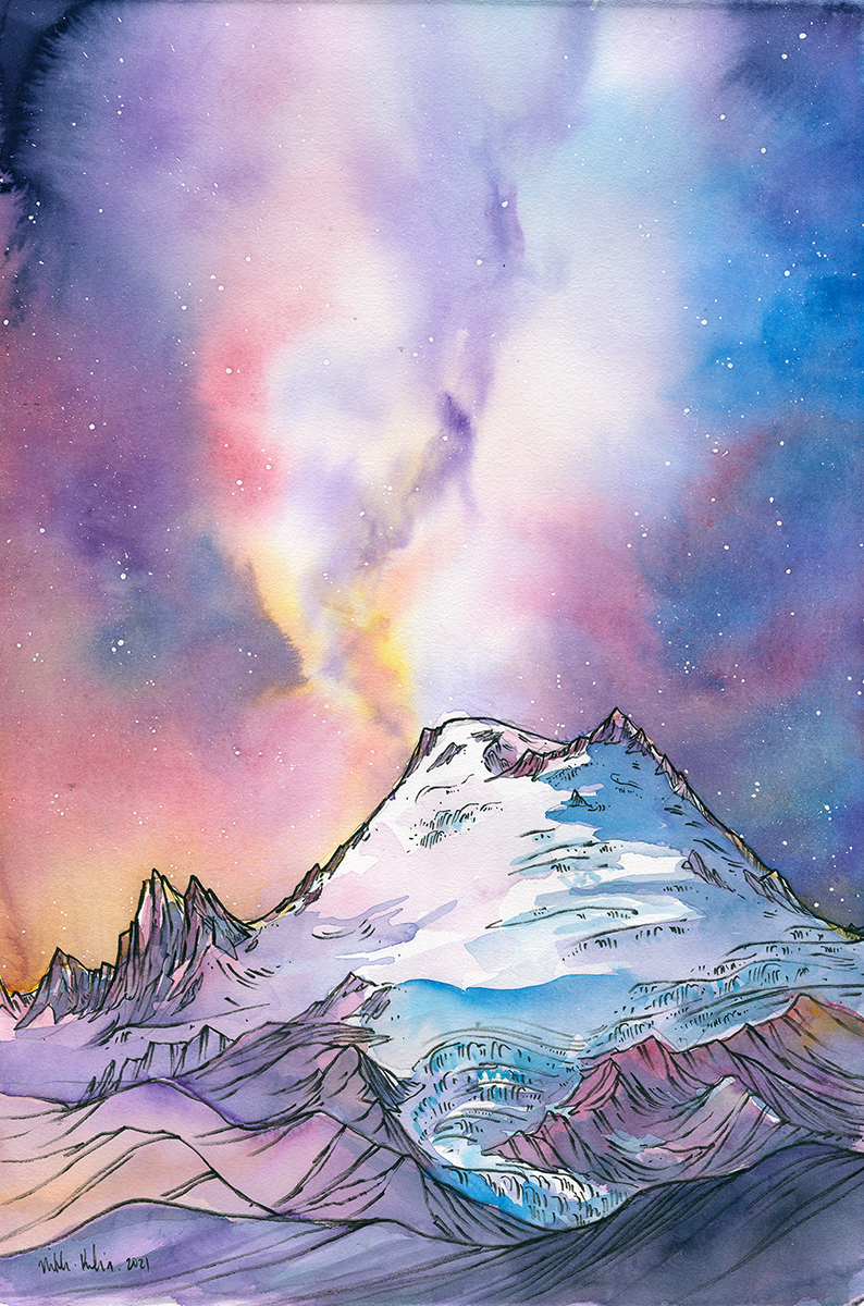 Starry Night by Koma Kulshan Card