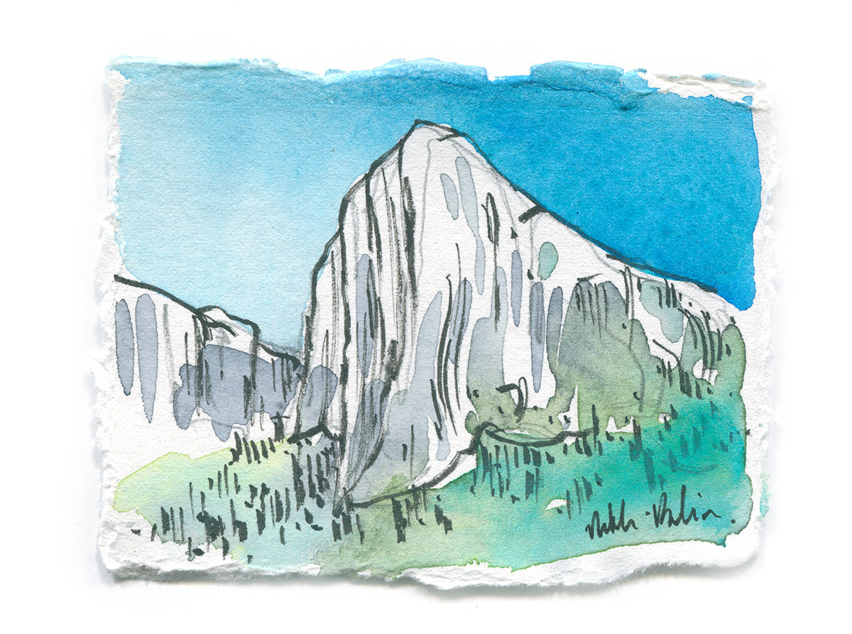 El Cap from the Meadow