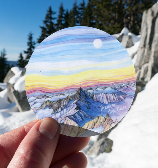 Forbidden Peak Sticker