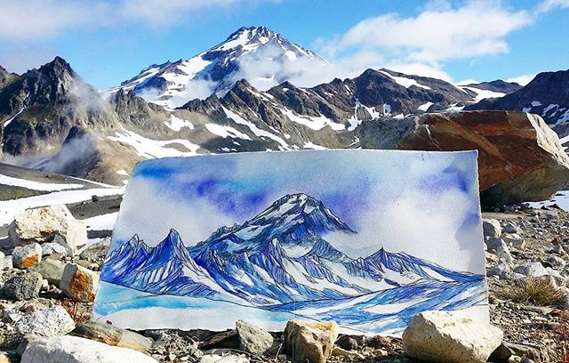 Glacier from High Camp