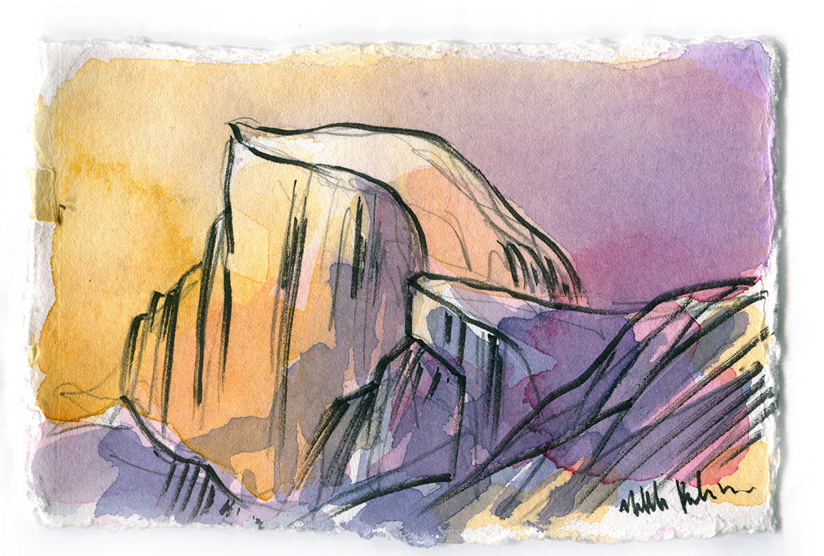 Half Dome from Curry