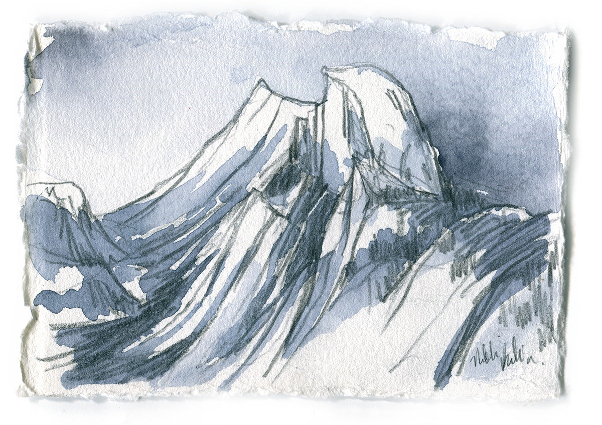 Half Dome Greyscale