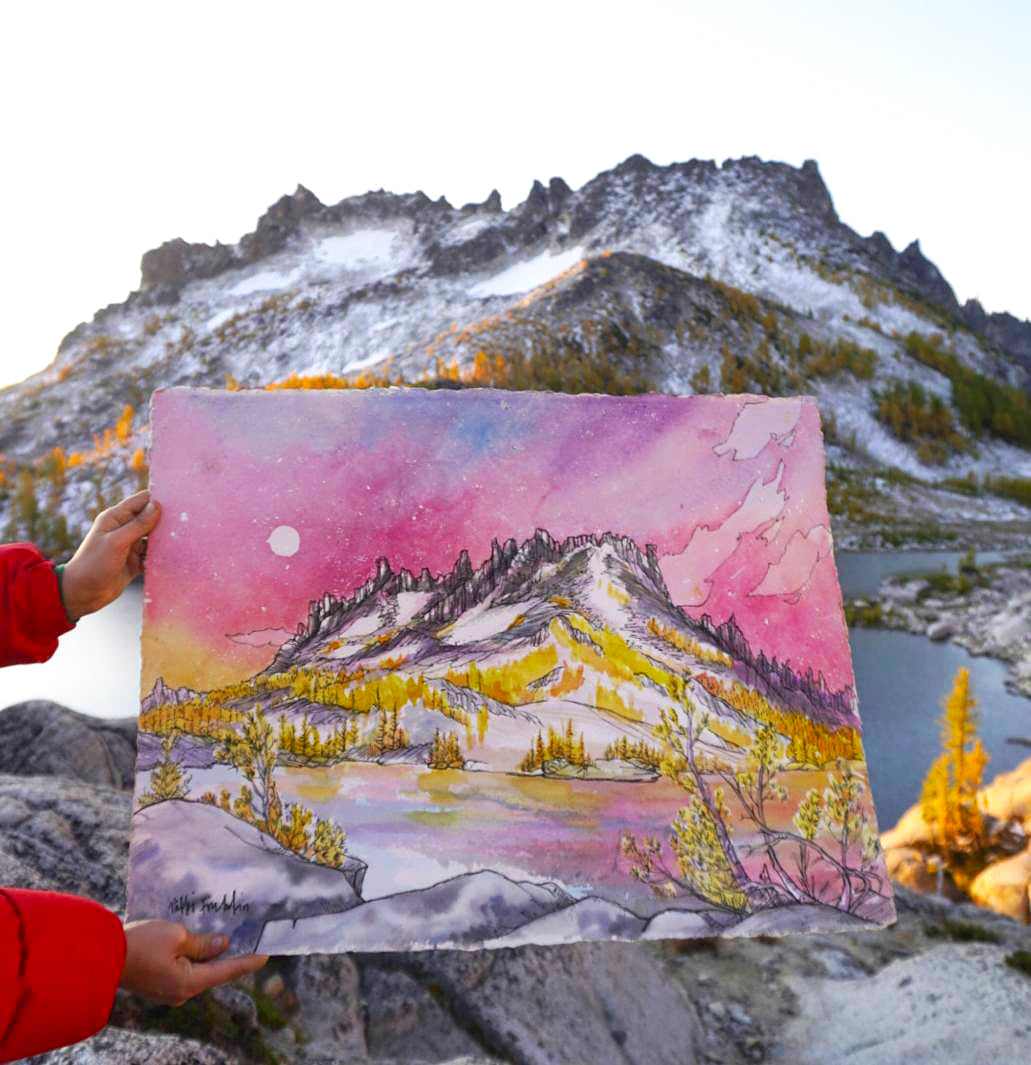 Enchantments Larches Card