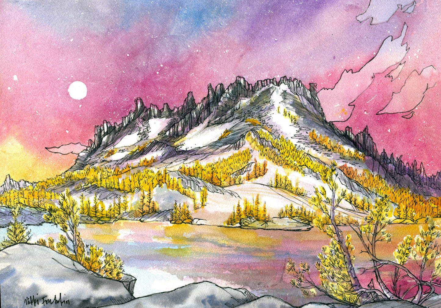 Enchantments Larches Card