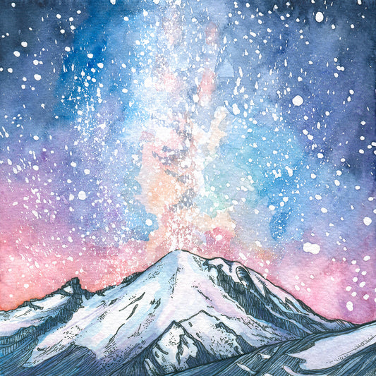 Winter Watercolor: Painting the Peaks, North Cascades Institute, March 2-4