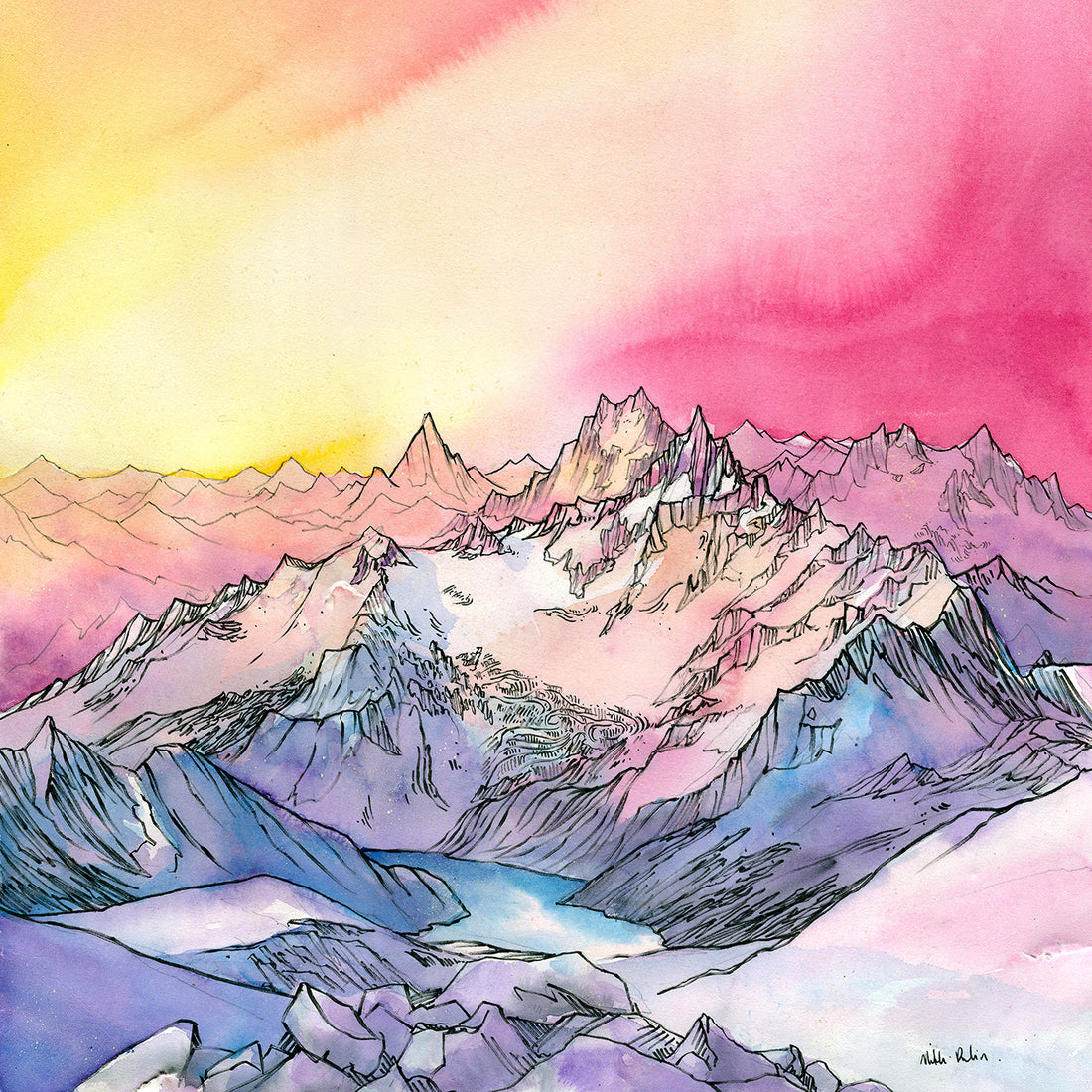 Painting the PNW: Alpenglow Workshop, October 14