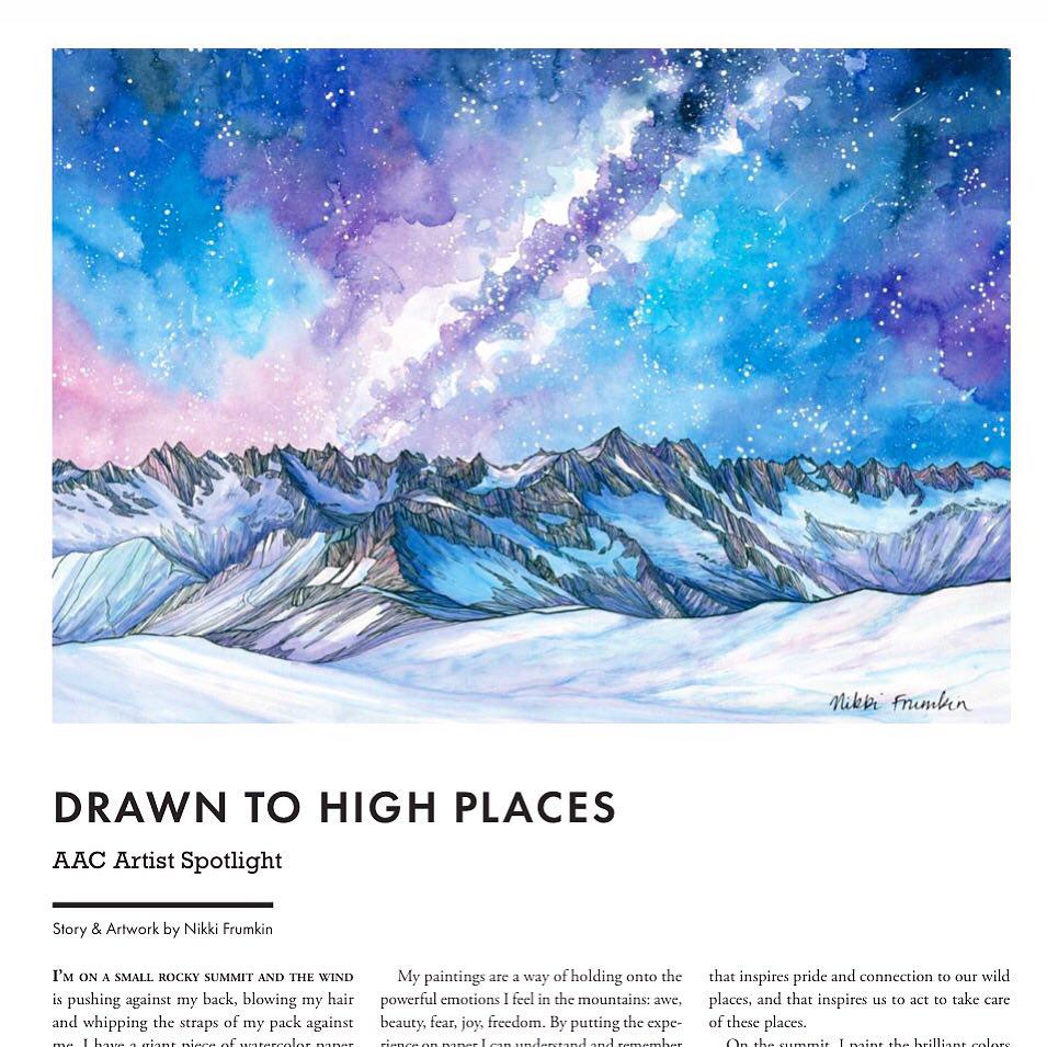 2018 Guidebook AAC Artist Spotlight Drawn To High Places
