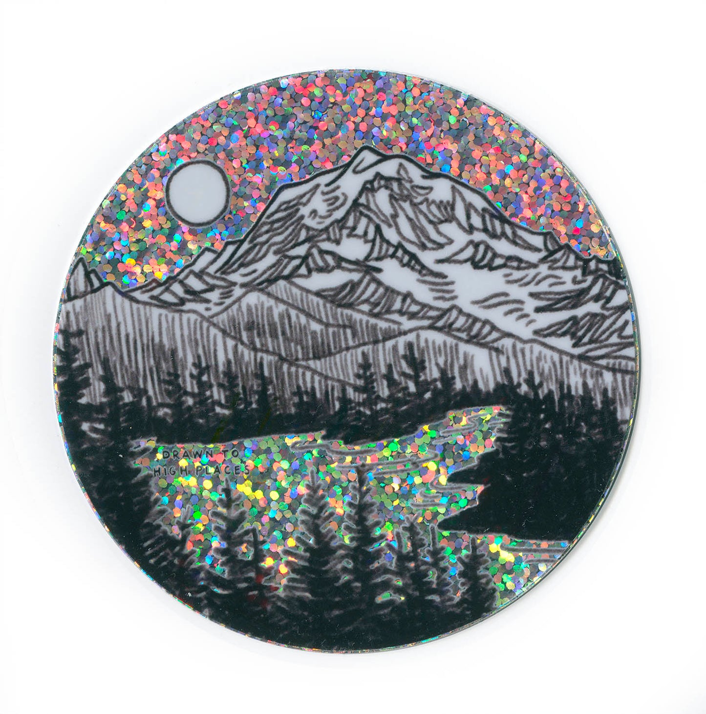 Tahoma Sparkle Sticker