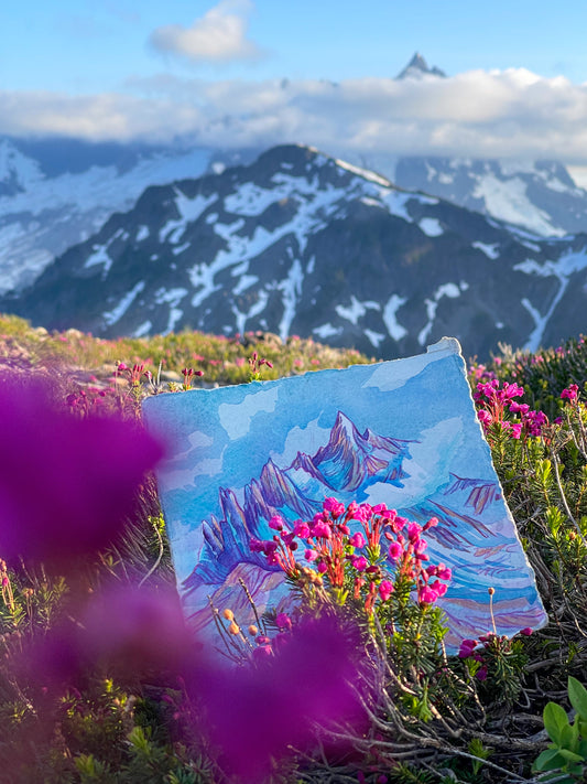 Shuksan from Hannegan Peak
