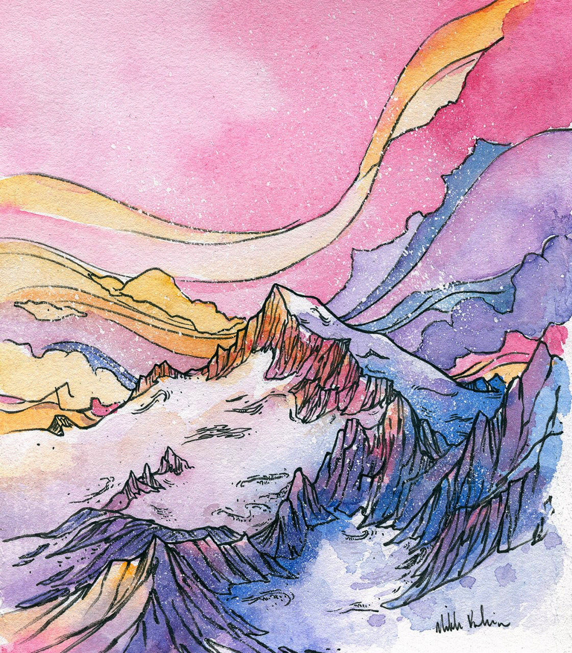 Eldorado Peak at Sunrise