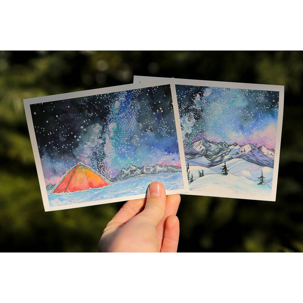 Set of 5 Winter in the PNW Cards
