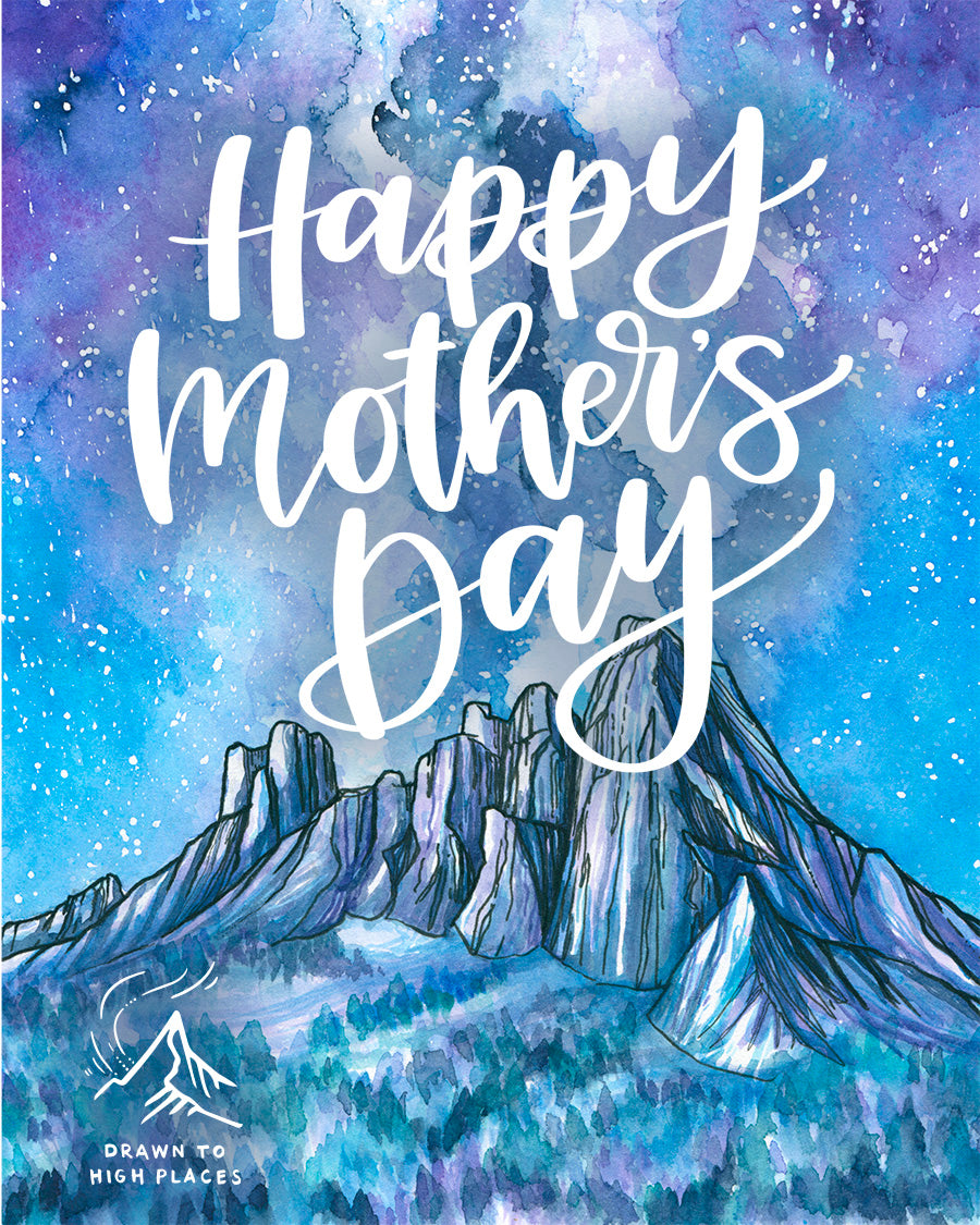 Happy Mother's Day Gift Card Art