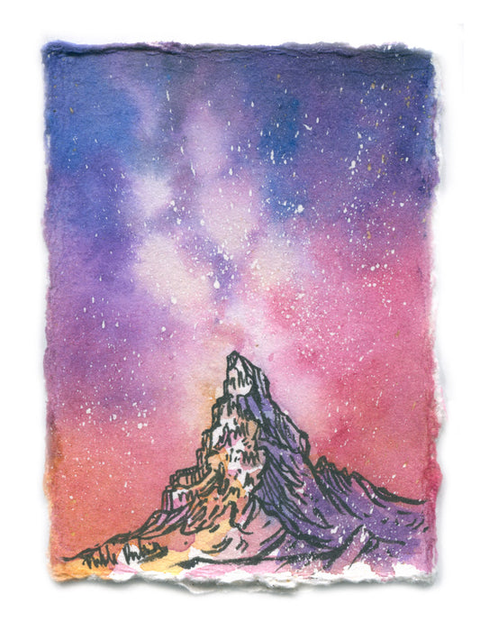Matterhorn Starry Night