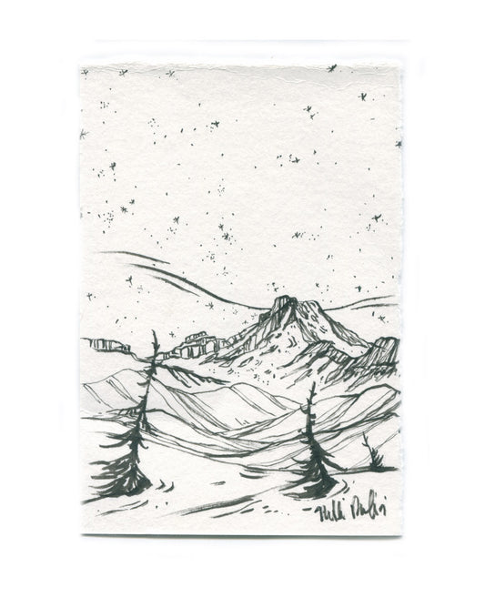 Mount Rainier Sketch