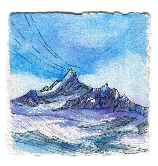Sahale from the Ptarmigan Traverse