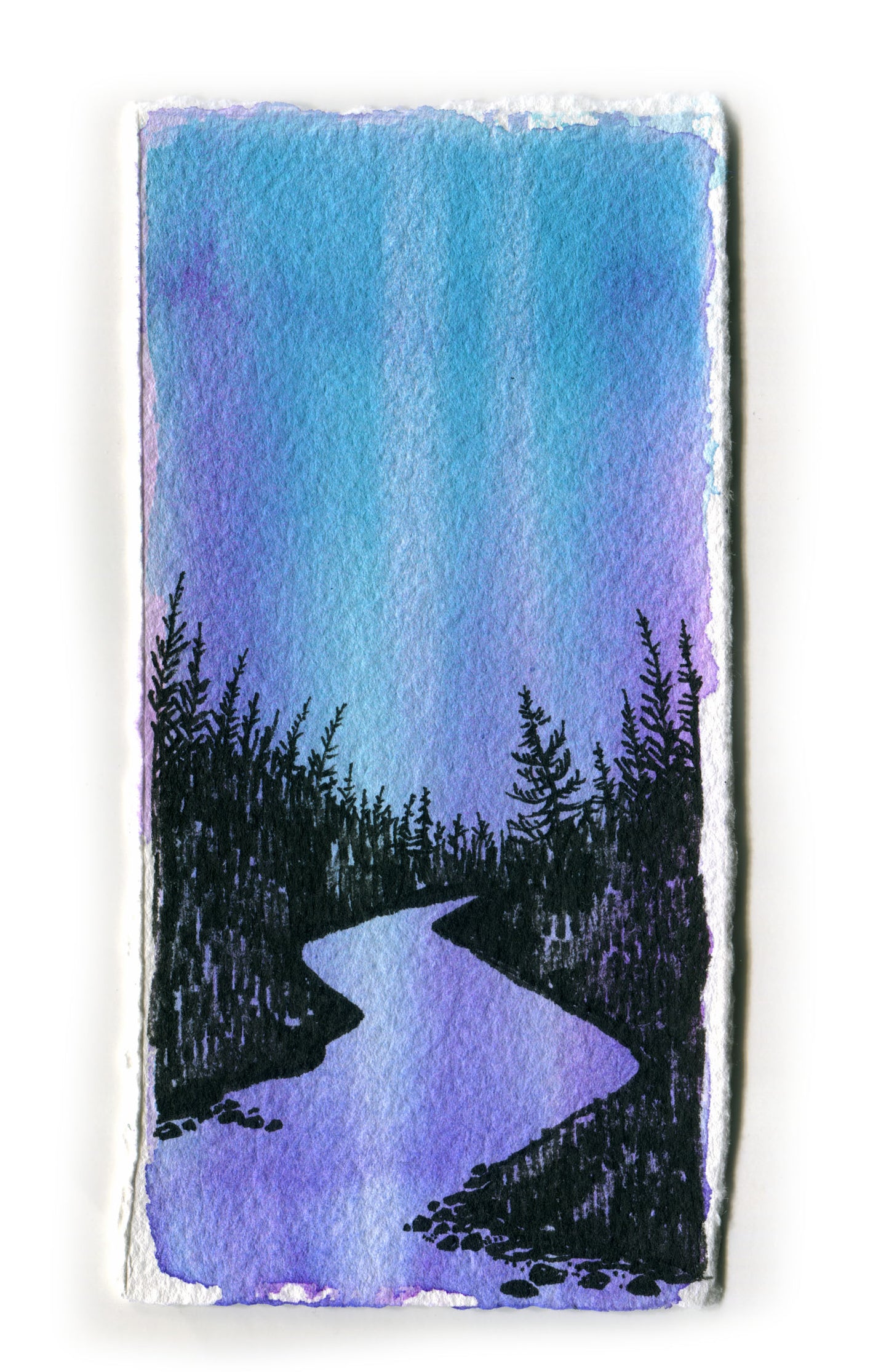 Northern Lights Purple Lake Study
