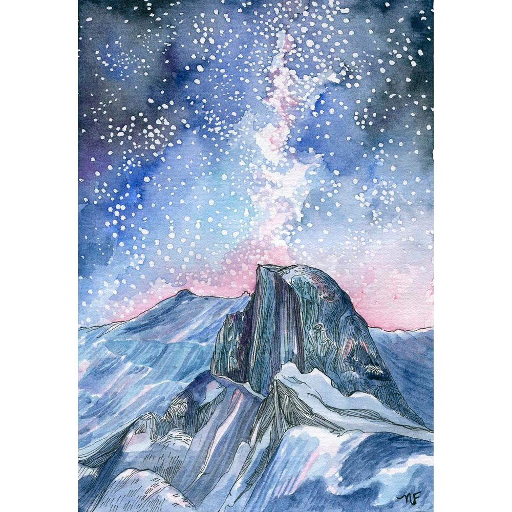 Half Dome Card