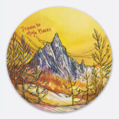 Prusik Peak Sticker